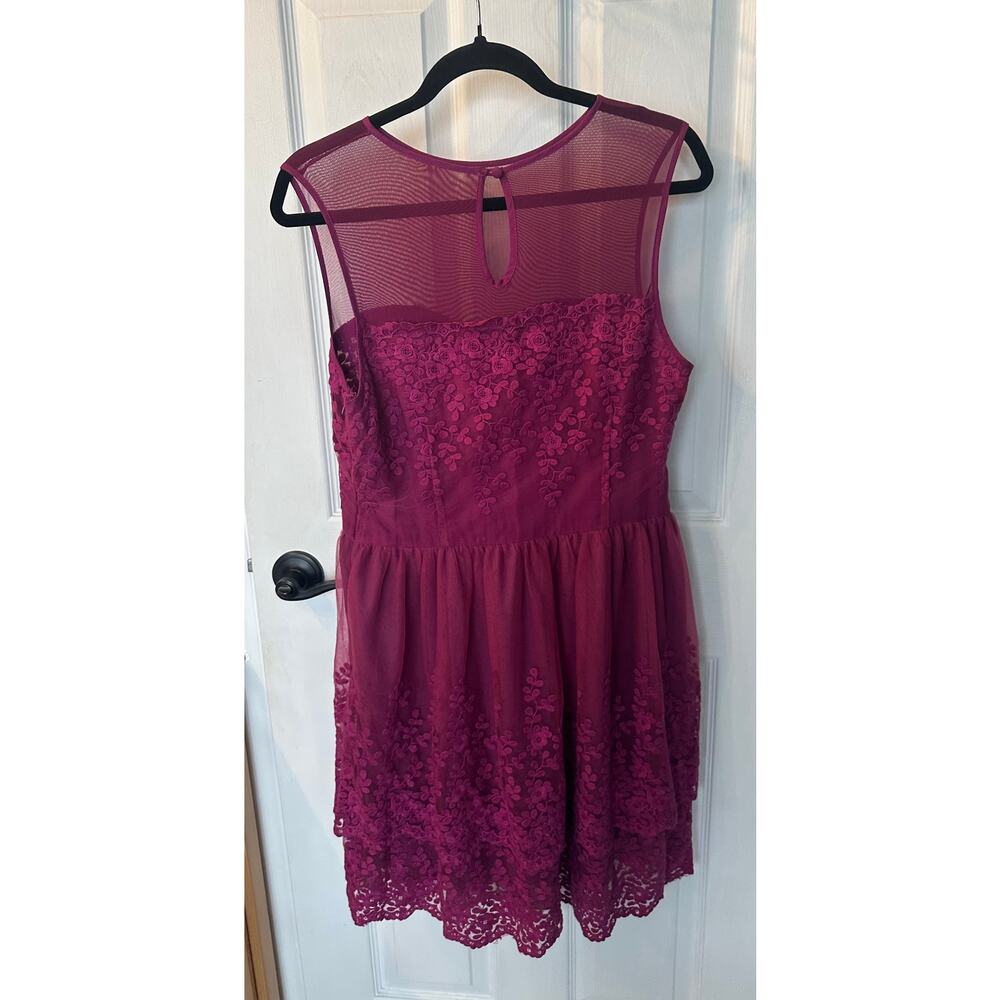Annabella Pink Fuschia Party Dress size Large